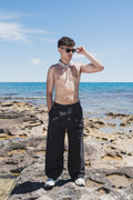 NICE Wide Leg Trousers "BLACK"