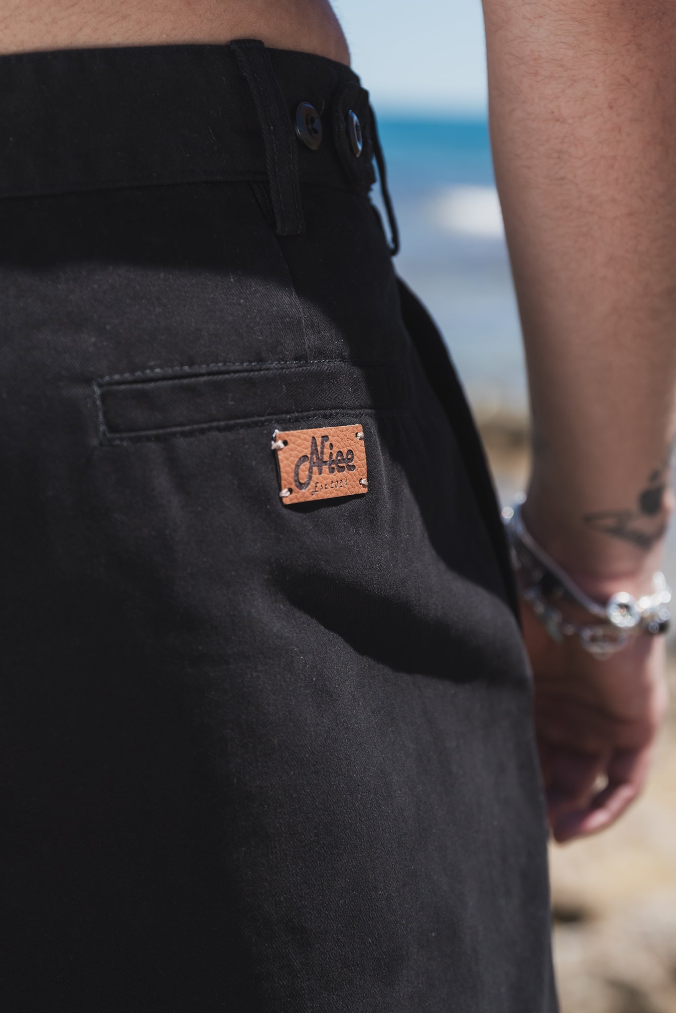 NICE Wide Leg Trousers "BLACK"